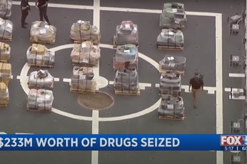 $233 million of drugs seized and offloaded in San Diego