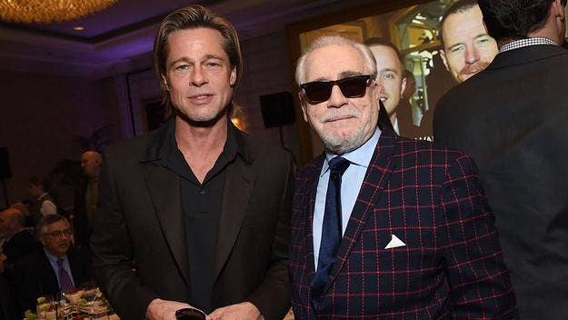 During his time playing Agamemnon in Wolfgang Peterson’s 2004 film 'Troy,' Brian Cox said he found his co-star Brad Pitt "jaw dropping" and "stunning."