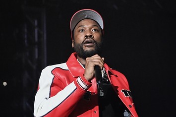 Meek Mill performs at Lil Baby & Friends in Concert at State Farm Arena