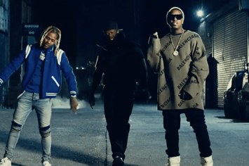 50 Cent, Lil Durk, Jeremih in "Power Powder Respect" music video