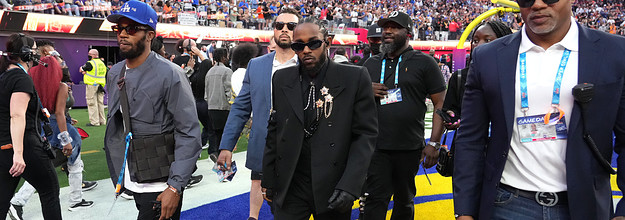 Kendrick Lamar Wears Custom Louis Vuitton for Super Bowl Halftime Show – WWD