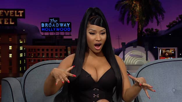 Nicki told James Corden his "Carpool Karaoke" segment with Adele "made my day, my year" and that she "probably got a thousand phone calls about that one thing."