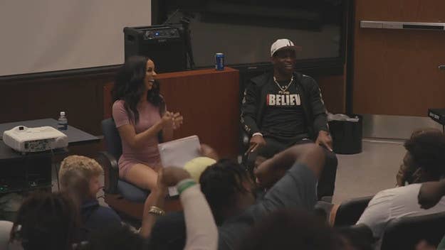After inviting Brittany Renner to speak with his team, Jackson State Tigers head coach Deion Sanders said he wishes he heard her advice at a younger age.
