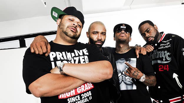 During an Instagram Live session with Slaughterhouse members Joe Budden, Joell Ortiz, and Royce Da 5'9, Budden told Ortiz to "suck my d*ck."