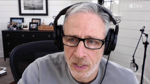 As Rogan deals with pushback in regards to how he's handled COVID-19 information on his podcast, Jon Stewart said it wasn't fair to criticize him so harshly.