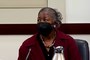 Joyce Watkins Sitting at Exoneration Hearing Tennessee Supreme Court