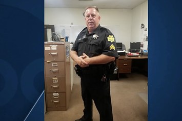 Screenshot of a Fresno police sergeant