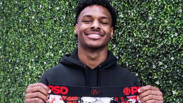 Bronny James says he's been fond of PSD products for "as long as I can remember," with plans to make this new partnership a "unique" experience.
