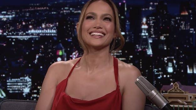 Jennifer Lopez told Jimmy Fallon that she crashed a Maluma show in New York City to be included as a concert scene in the duo's new film 'Marry Me.'