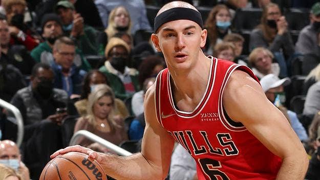 The Chicago Bulls’ Alex Caruso has fractured his right wrist following a flagrant foul from Grayson Allen of the Bucks during Friday's game.