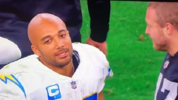 Some fans think that Trent Sieg told the Chargers’ Austin Ekeler that the Raiders were playing for a tie, which would have sent both teams to the playoffs.