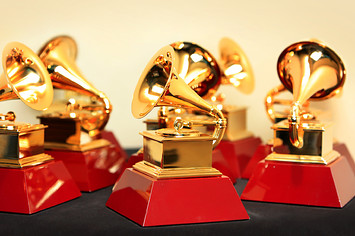 Grammy statues for 2022 delay post