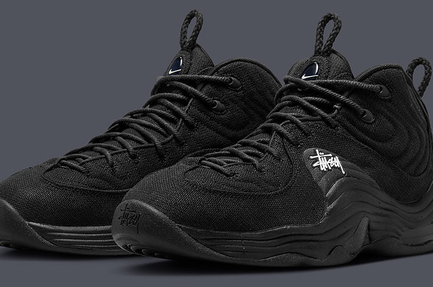 Stussy × Nike Air Penny 2 Black