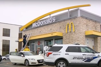 McDonald's crime scene for dad story