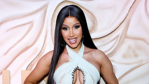 Cardi B does an interview about how she's dealing with online negativity, as well as her business ventures, including Whipshots, a vodka-infused whipped cream.