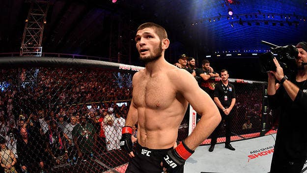 Former UFC champion Khabib Nurmagomedov will be in Toronto for the first time since his retirement for an exclusive interview with Regent Park artist Mustafa.