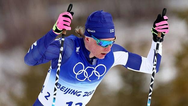 Finland's Remi Lindholm spent over an hour navigating the men's 50km mass start race at the Beijing Olympic Games on Sunday, and it resulted in a frozen penis.