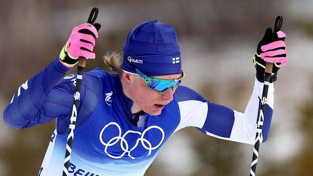 Finland's Remi Lindholm spent over an hour navigating the men's 50km mass start race at the Beijing Olympic Games on Sunday, and it resulted in a frozen penis.