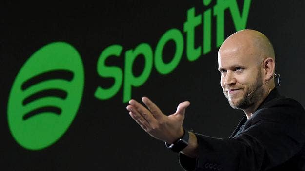 Spotify CEO Daniel Ek made the announcement via the company's website, in an effort to clarify “the lines we have drawn between what is and isn’t acceptable.”