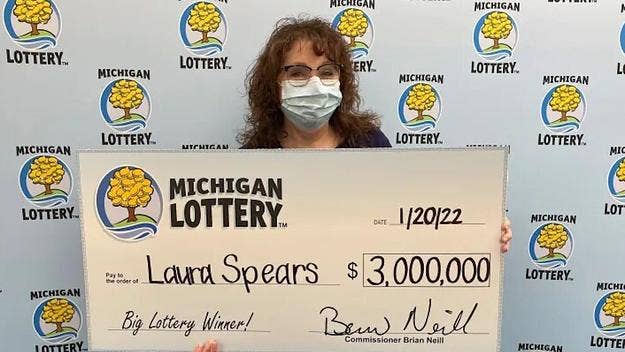 A woman accidentally discovered that she’d won a $3 million Mega Millions prize from the Michigan Lottery after checking her email spam folder.