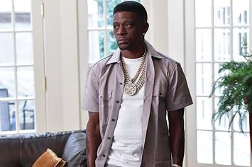 Boosie on the set of the music Video "Shottas" at Private Residence