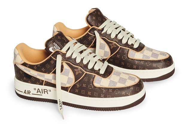 Nike Louis Vuitton X Nike Air Force 1 White  Size 6 Available For  Immediate Sale At Sotheby's