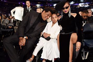 Blue Ivy Carter attends the 60th Annual GRAMMY Awards