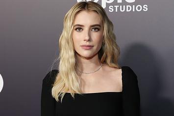 Emma Roberts attends the Los Angeles premiere of Neon's "Spencer"