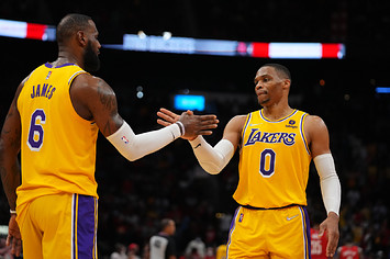 LeBron james Russell Westbrook Lakers Rocktes 2021
