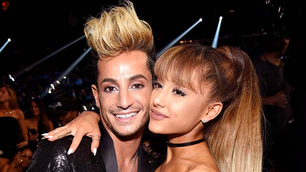 Ariana Grande's older half-brother Frankie addressed the Instagram-shared rumor while speaking with paparazzi outside a restaurant in Los Angeles.