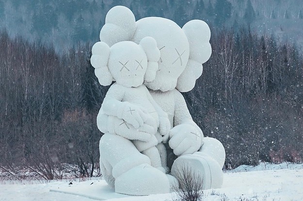 KAWS:HOLIDAY Lands on Changbai Mountain in China | Complex