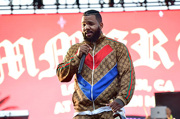 Rapper The Game performs onstage during the Summertime in the LBC music festival