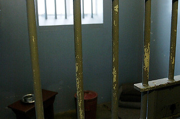 Picture of a prison cell.