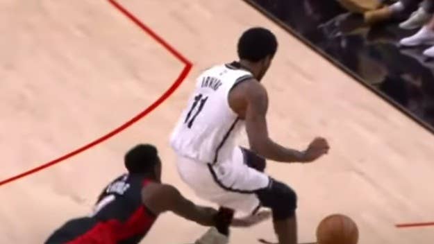 Kyrie Irving called out Nassir Little for running a "bad play" in the fourth quarter of his team's game against the Blazers, causing Irving to injure his ankle.