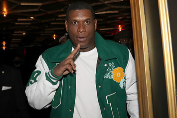 Jay Electronica backstage at Sony Hall on January 10, 2022
