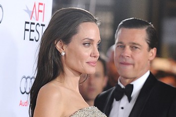 ngelina Jolie and Brad Pitt attend the premiere of "By the Sea" at the 2015 AFI Fest at TCL Chinese 6 Theatres