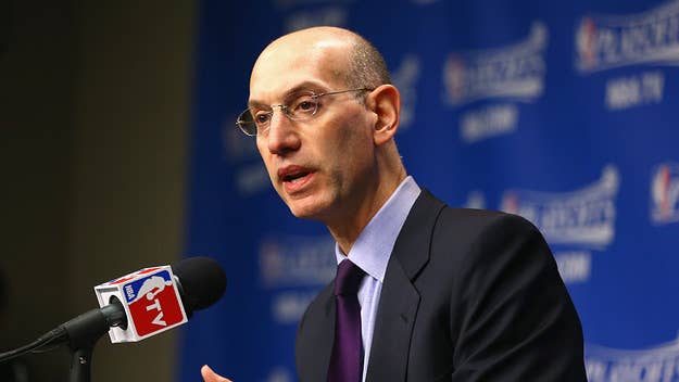 NBA commissioner Adam Silver appeared on ESPN's 'Get Up' and offered his opinion on the NYC vaccine mandate barring Kyrie Irving from playing at home.