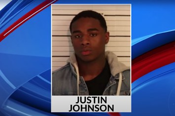 Suspect Justin Johnson is pictured
