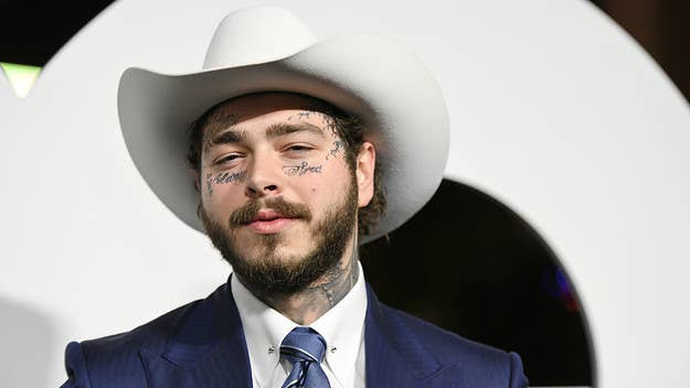 Post Malone's manager Dre London took to social media and claimed that the artist's label has been delaying the follow-up to 'Hollywood's Bleeding.'
