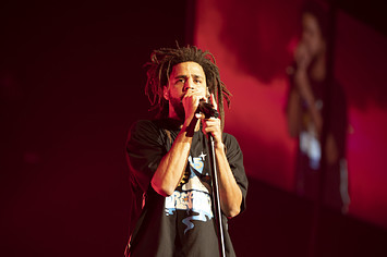 J Cole live onstage for fest post
