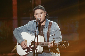 This is an image of former 'American Idol' contestant Caleb Kennedy.
