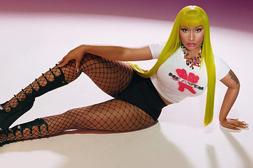 Nicki Minaj is pictured in a Marc Jacobs campaign