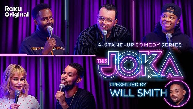 Check out the exclusive trailer for 'This Joka,' a stand-up comedy show executive produced and presented by Will Smith debuting on the Roku Channel on March 4.