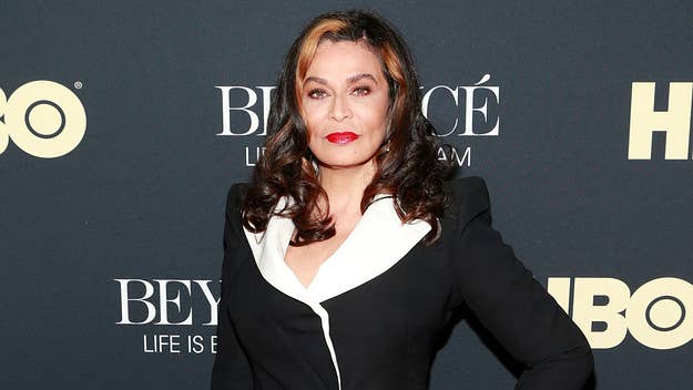 Tina Knowles reveals on the Discovery+ docuseries 'Profiled: The Black Man' that a woman confronted her about letting Beyoncé marry a "gangster rapper."