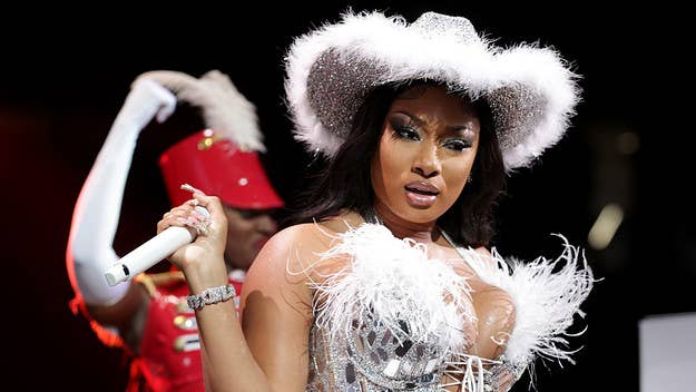 In a new interview, Megan Thee Stallion said that "equality in hip-hop" isn't there yet, and shouted out her predecessors like Missy Elliott, Eve, and others.
