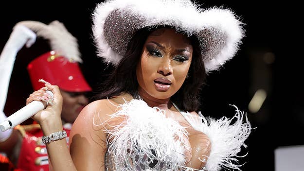 In a new interview, Megan Thee Stallion said that "equality in hip-hop" isn't there yet, and shouted out her predecessors like Missy Elliott, Eve, and others.