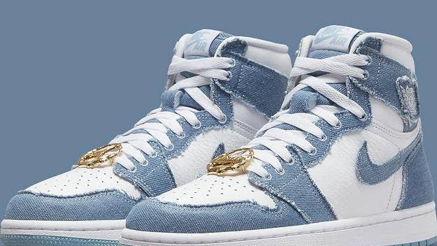 The Air Jordan 1 High will don denim in a new women's exclusive colorway dropping in June 2022. Find the early release info about the sneaker here.
