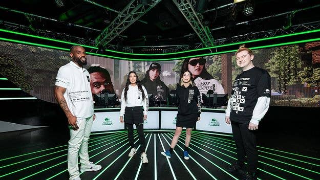 The new Lacoste x Minecraft collection launches at ESpot in Paris, an event featuring a number of your favorite gamers. Here’s your inside look. 