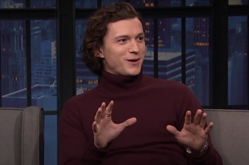 Tom Holland appears on 'Late Night With Seth Meyers'