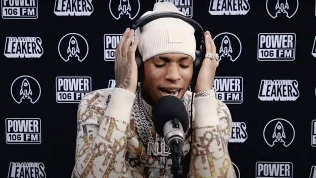 Coming straight off the release of his latest album 'Me vs. Me,' NLE Choppa paid a visit to Power 106 to spit some bars for the L.A. Leakers.